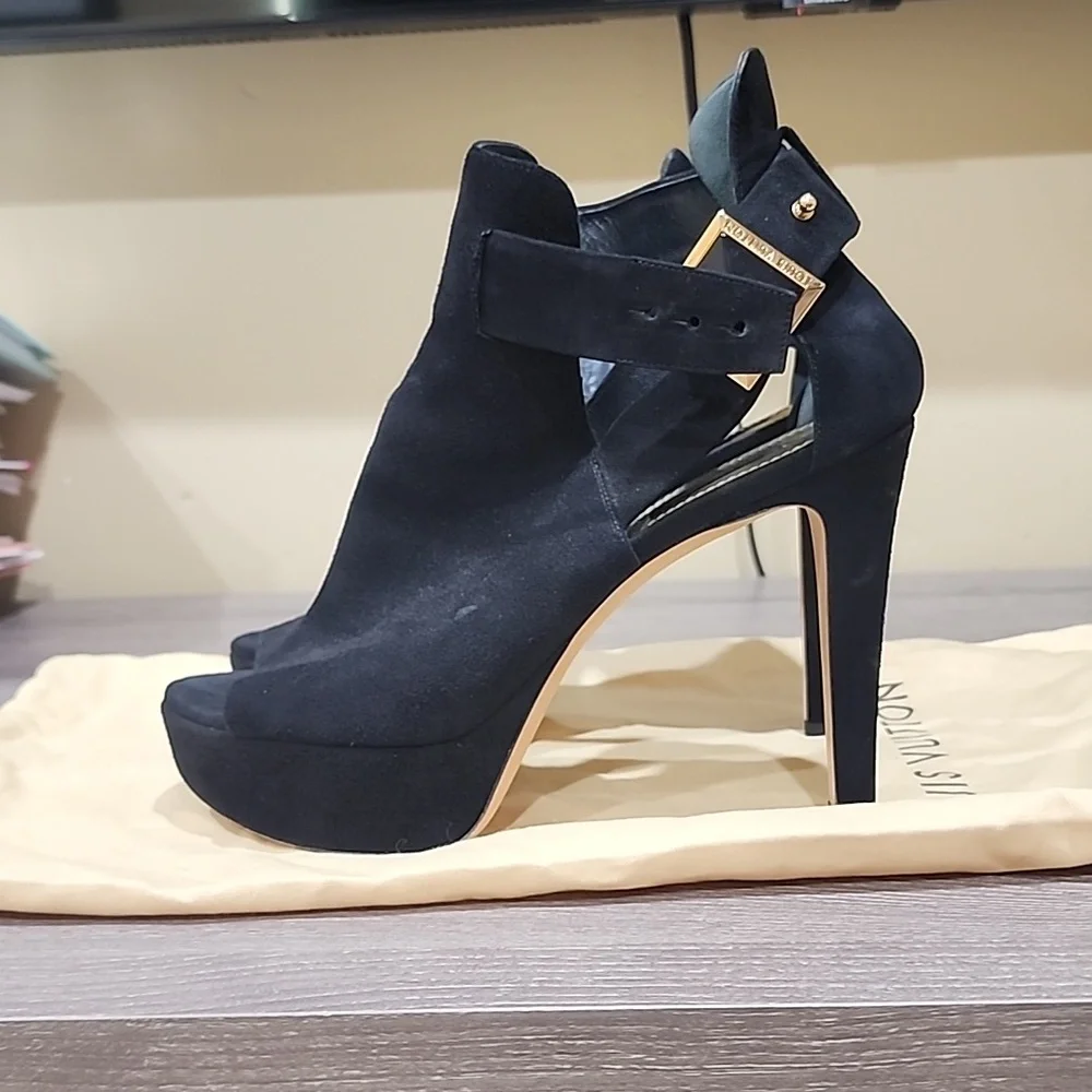 LOUIS VUITTON SUEDE 40 - Picture 3 of 9